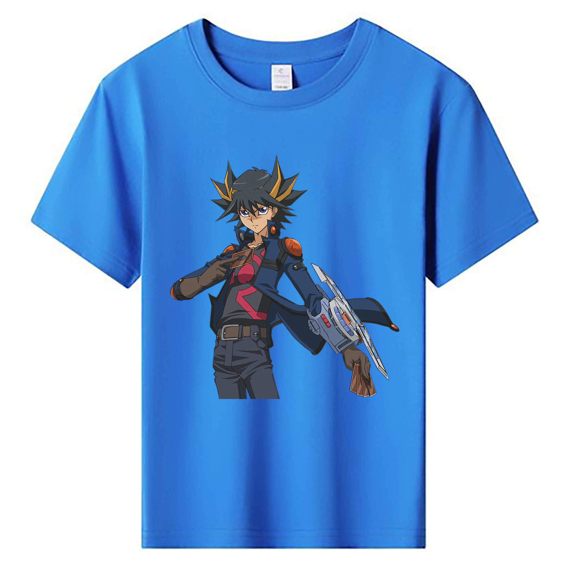 （画像用） 遊☆戯☆王 Yu-Gi-Oh! 綿100％キッズTシャツ（フロントプリント）